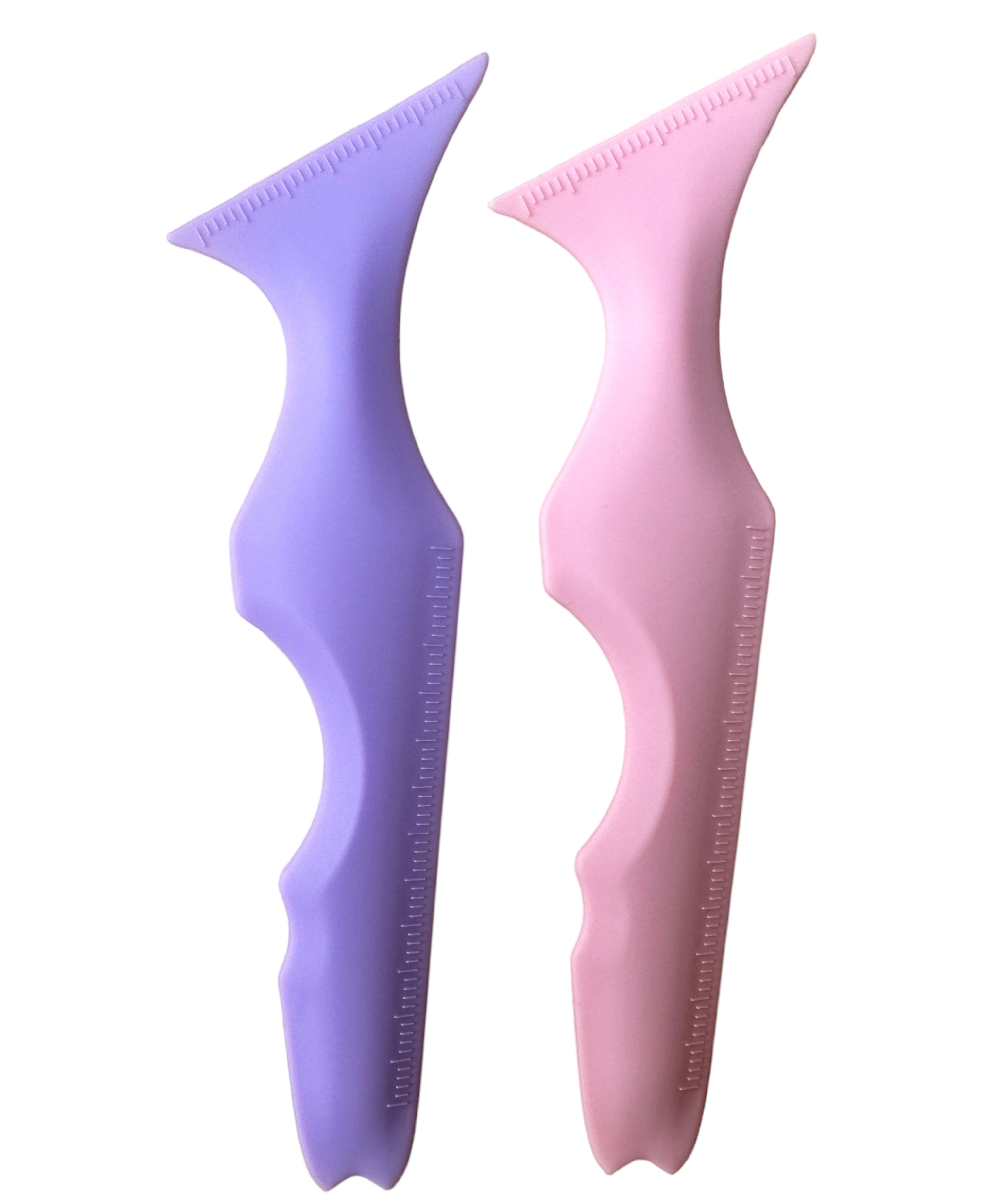 Stencil makeup in silicone