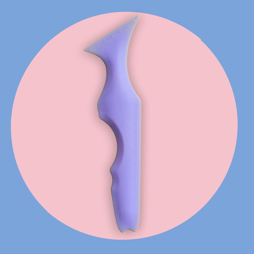 Stencil makeup in silicone